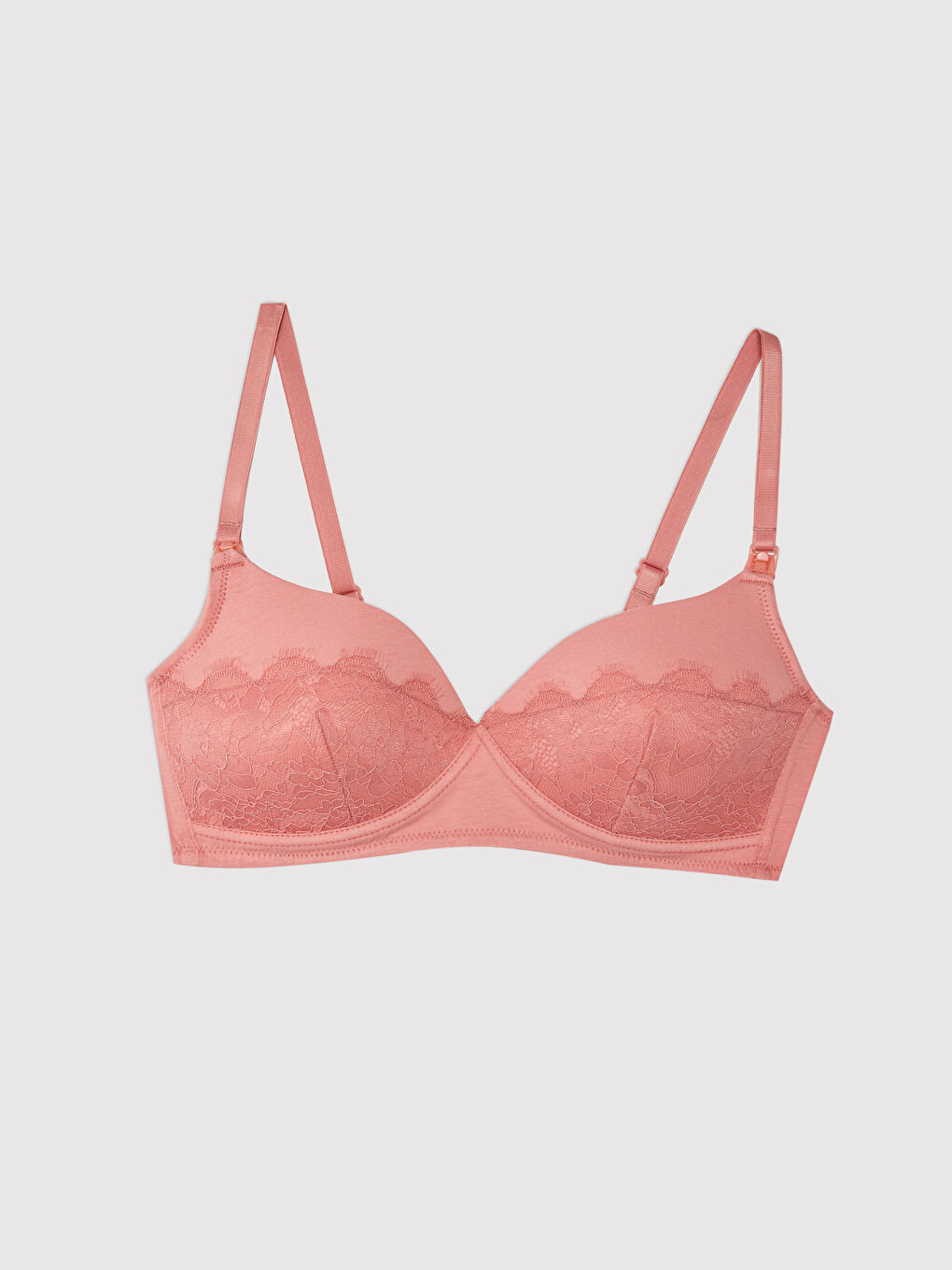 LCW DREAM Non-wired Filling Lacy Nursing Bra -W1KA15Z8-GFM