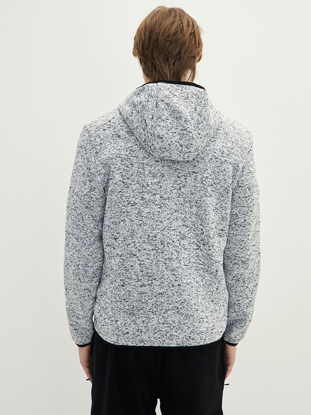 Standard Fit Active Sport Cardigan with Hood -W1KA51Z8-LAL
