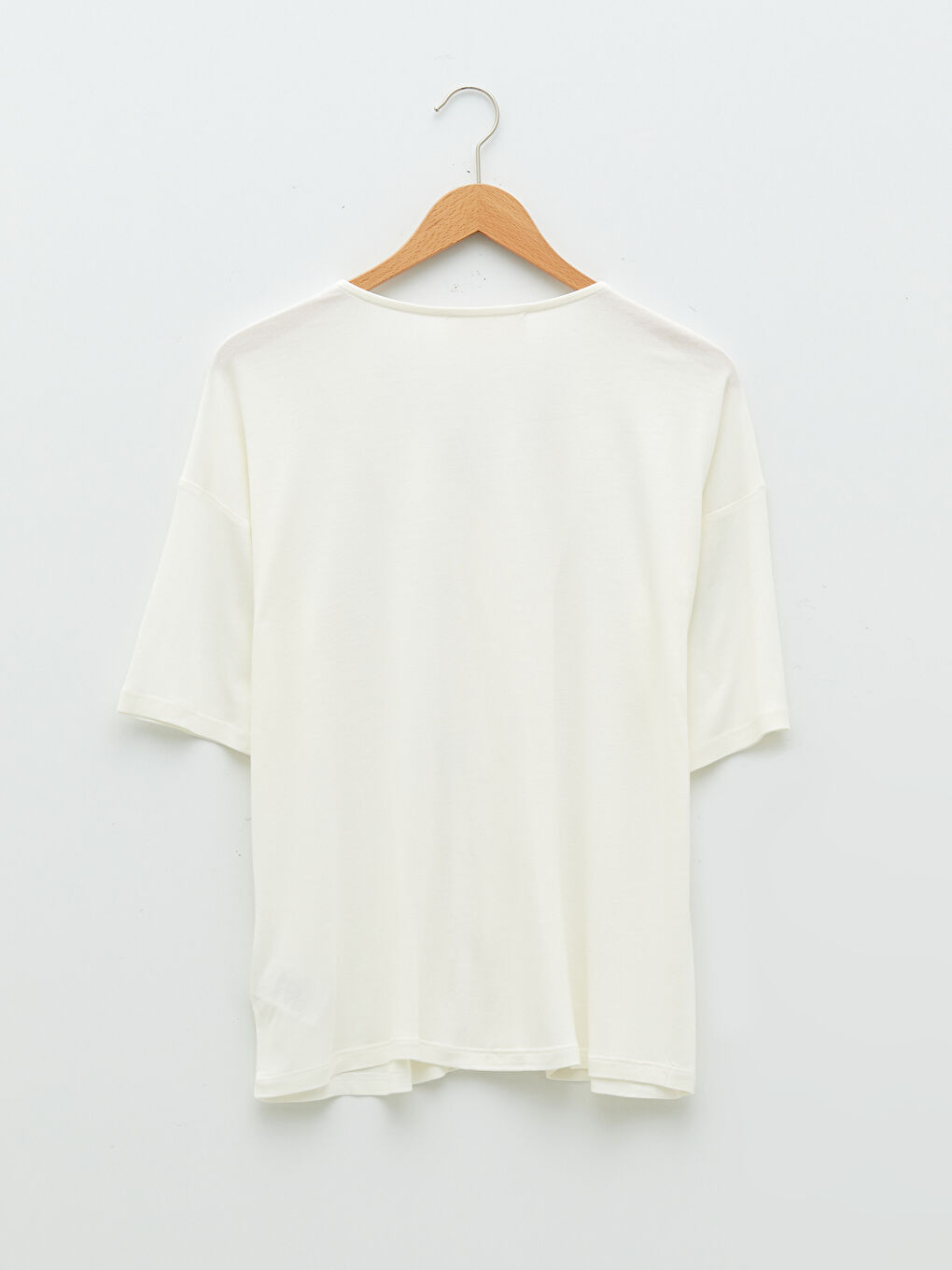 Petite V-Neck Floral Viscose Women's Pajamas Set-8