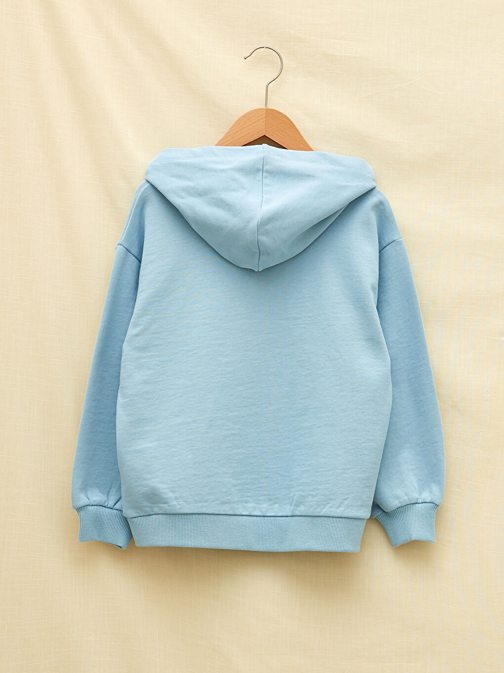 LCW Kids Hooded Printed Long Sleeve Girls' Sweatshirt -W1KA89Z4-FND