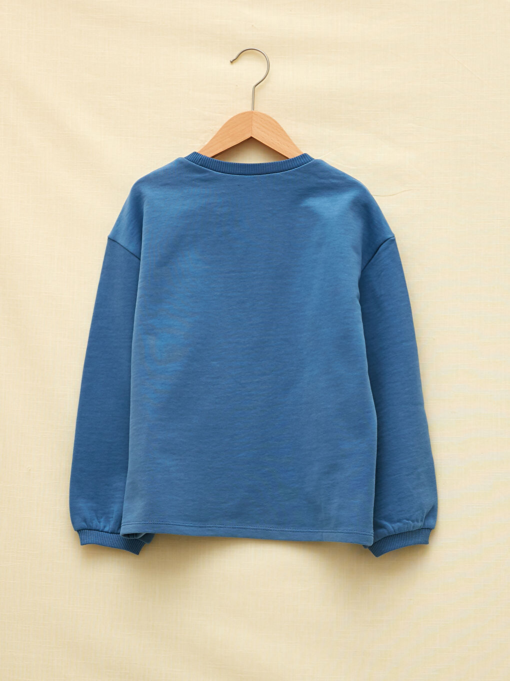 LCW Kids Crew Neck Printed Long Sleeve Girls' Sweatshirt -W1KA92Z4-KZZ