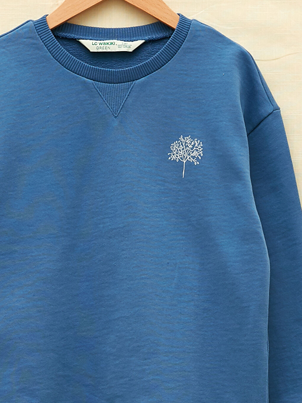 LCW Kids Crew Neck Printed Long Sleeve Girls' Sweatshirt -W1KA92Z4-KZZ