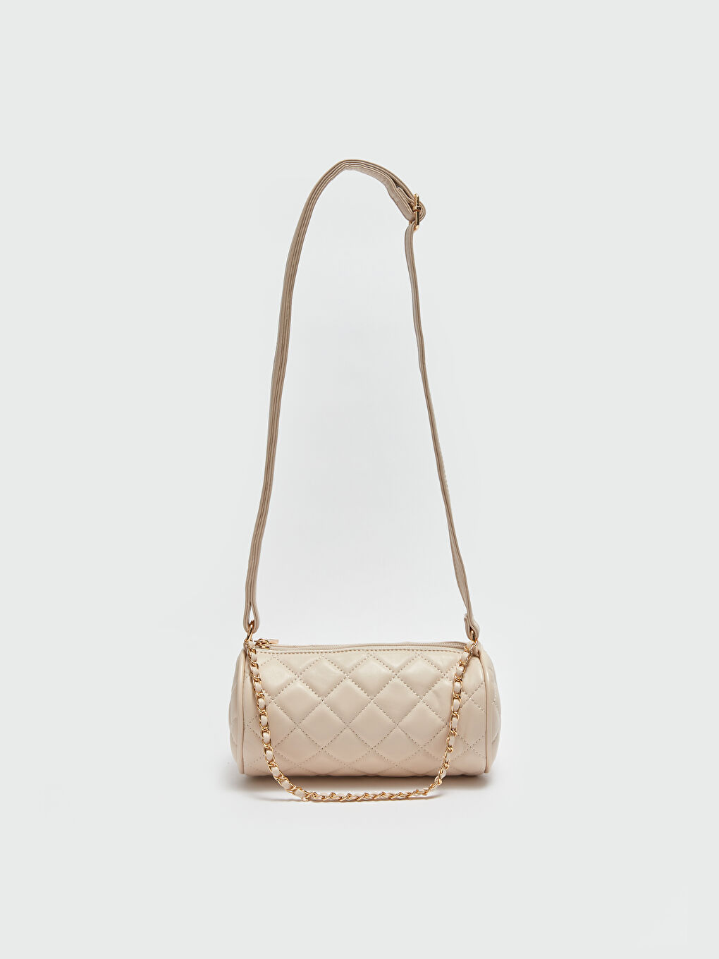 Leather Look Quilted Women's Crossbody Bag-2