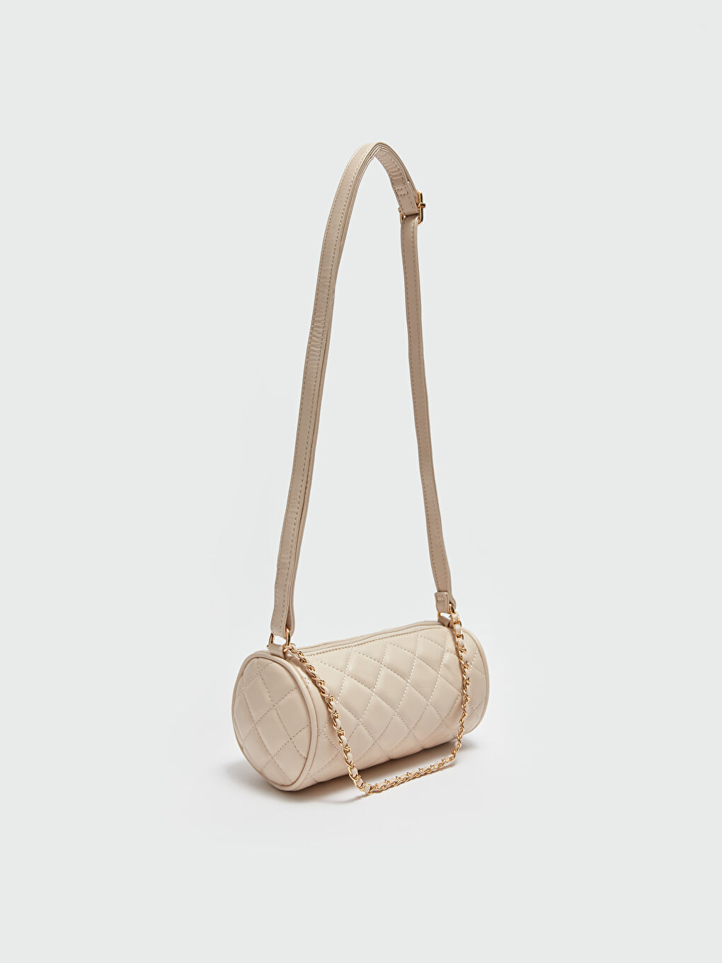 Leather Look Quilted Women's Crossbody Bag-3