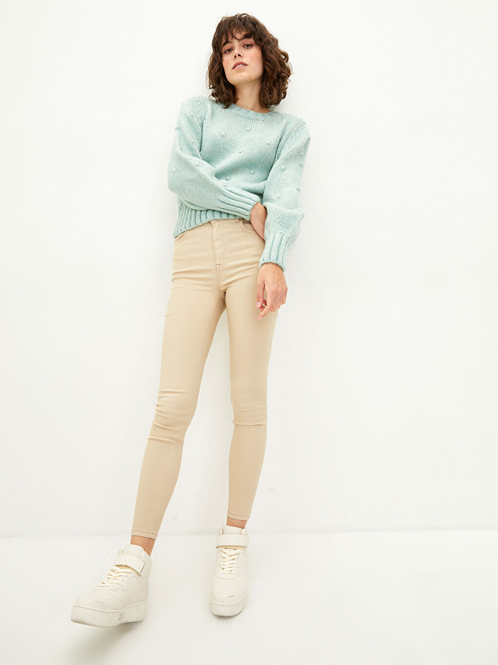 High Waisted Jupiter Super Skinny Fit Women's Jeans-2