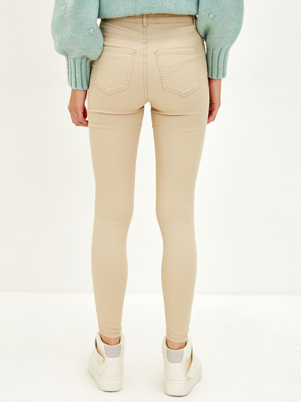 High Waisted Jupiter Super Skinny Fit Women's Jeans-5