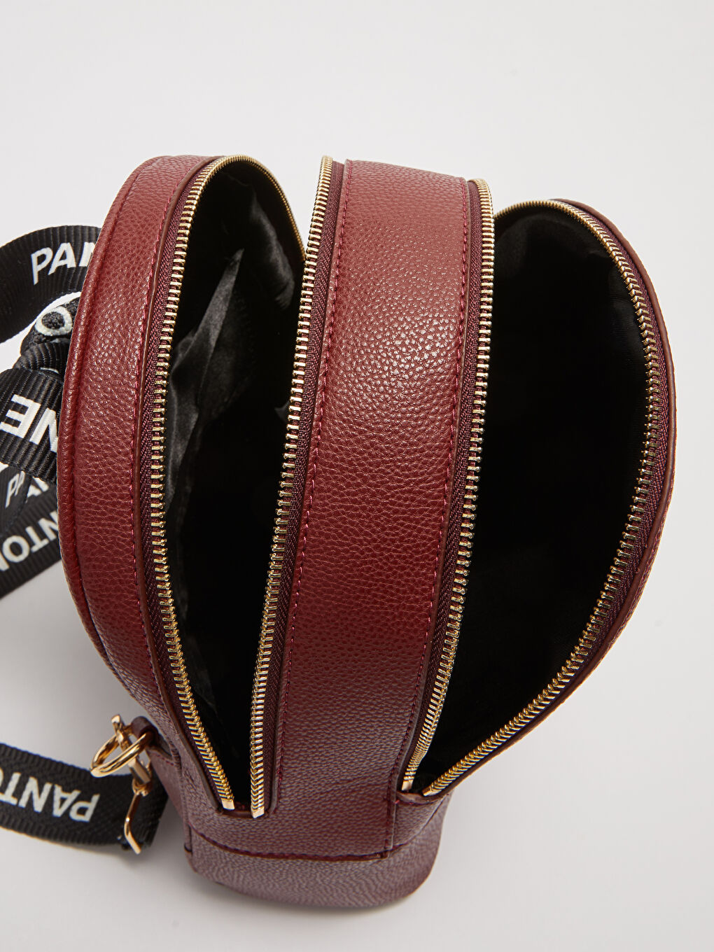 Bordo Ayarlanabilir Askılı Kadın Sırt Çantası-6