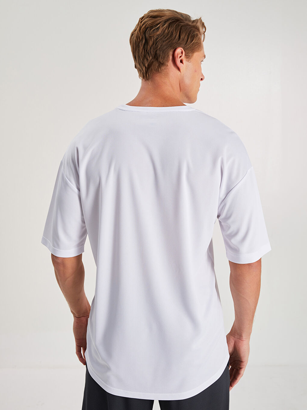 XSIDE ACTIVE Crew Neck Short Sleeve Men's Sports T-Shirt -W1KD76Z8-FFB