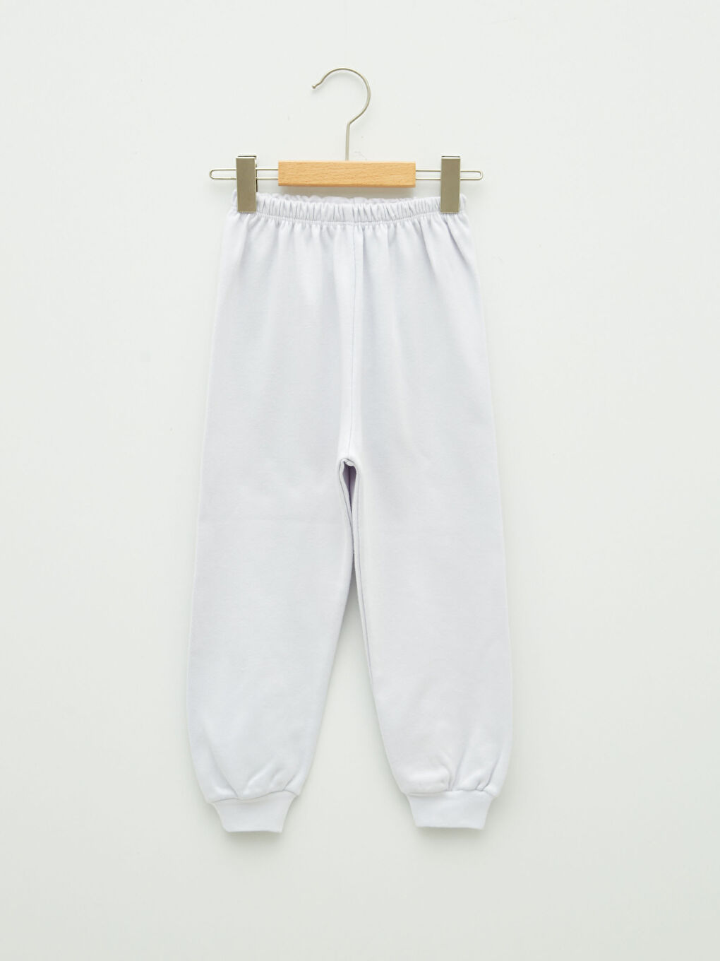 Crew Neck Long Sleeve Printed Cotton Baby Girl Pajama Set-1