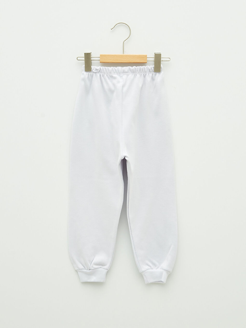 Crew Neck Long Sleeve Printed Cotton Baby Girl Pajama Set-3