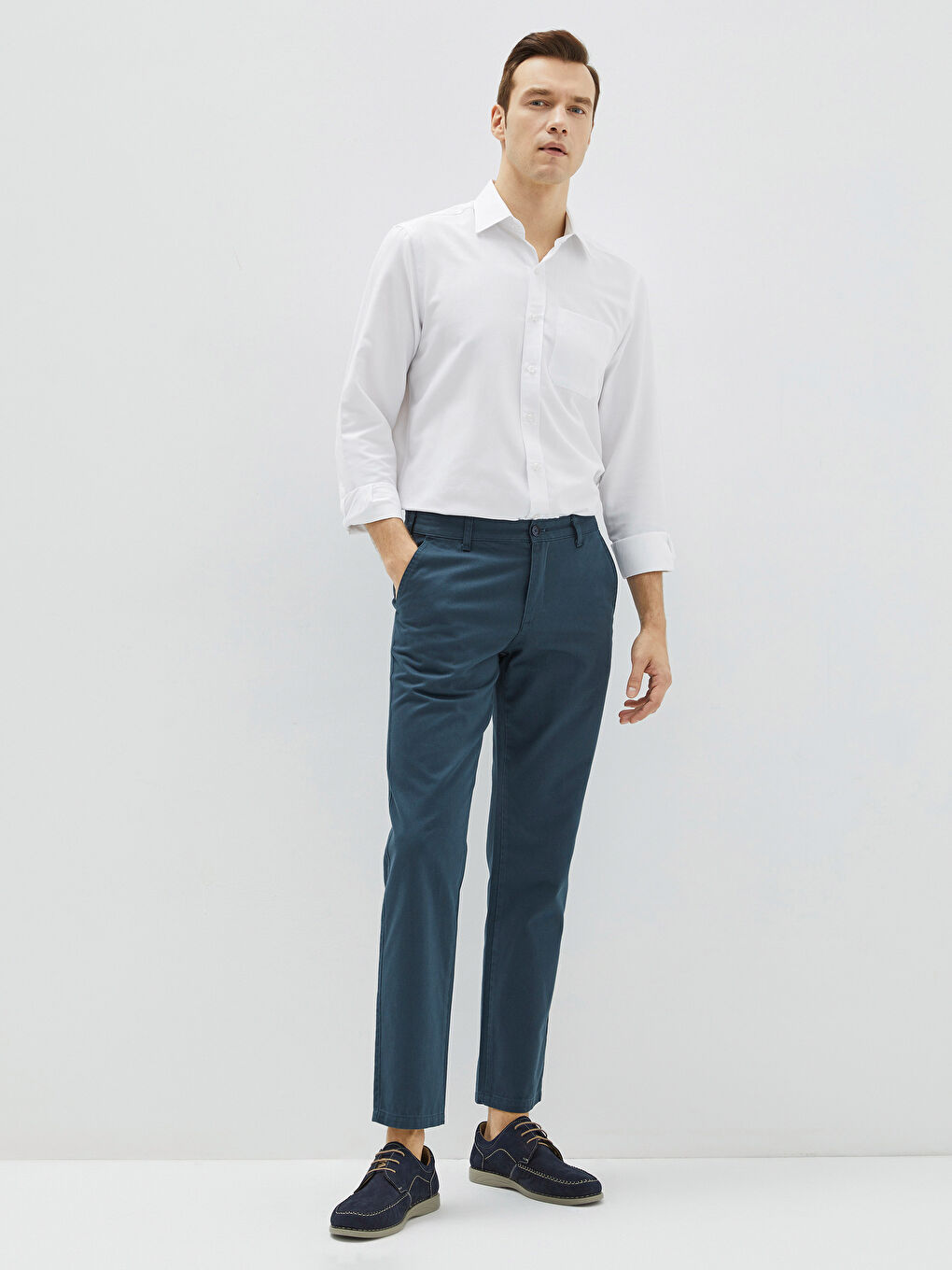 Standard Fit Pocket Detailed Men's Trousers-1