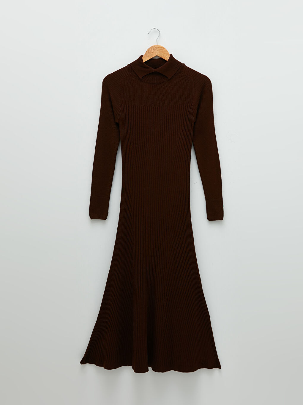 LCWAIKIKI Classic Polo Neck Women's Knitwear Dress -W1KH58Z8-S1J