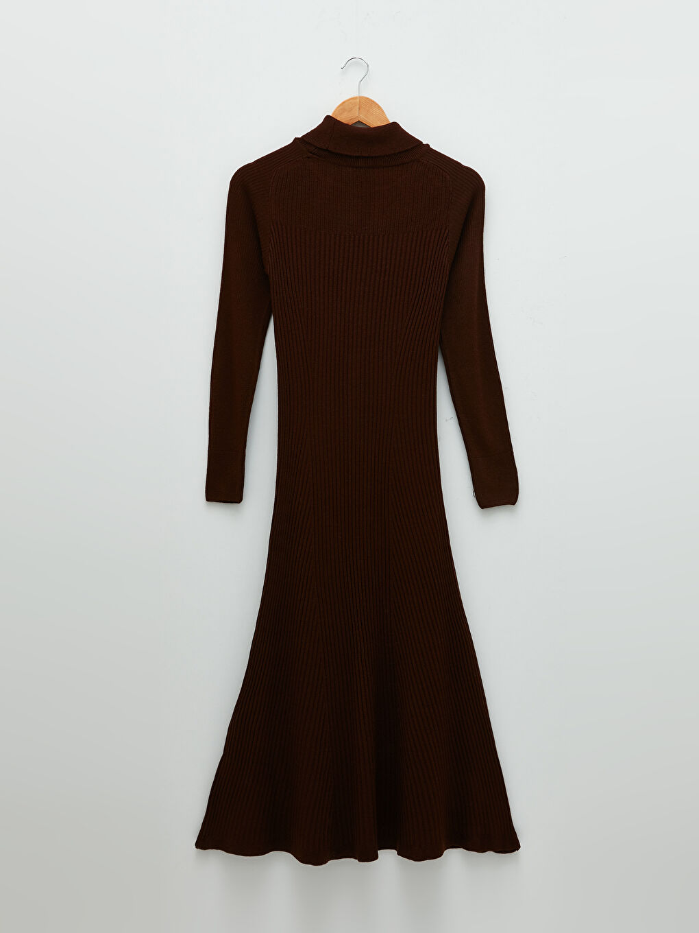 LCWAIKIKI Classic Polo Neck Women's Knitwear Dress -W1KH58Z8-S1J