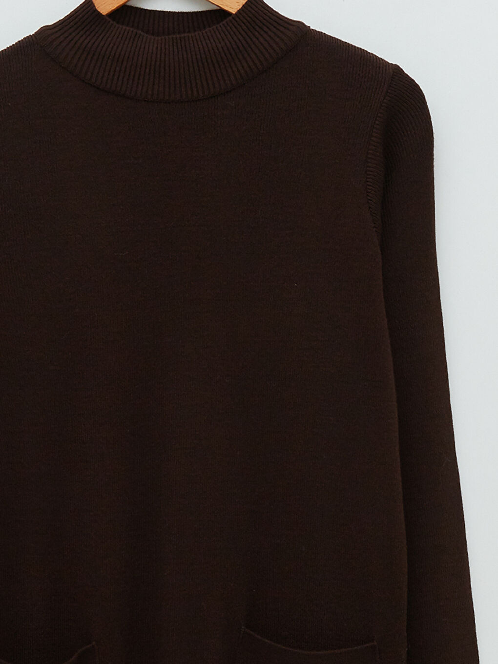 LCWAIKIKI Classic Half Turtleneck Long Sleeve Women's Knitwear Tunic -W1KH59Z8-S1J