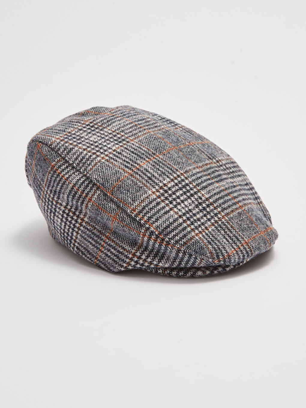 LCW ACCESSORIES Checked Men's Flat Cap -W1KI06Z8-CUZ