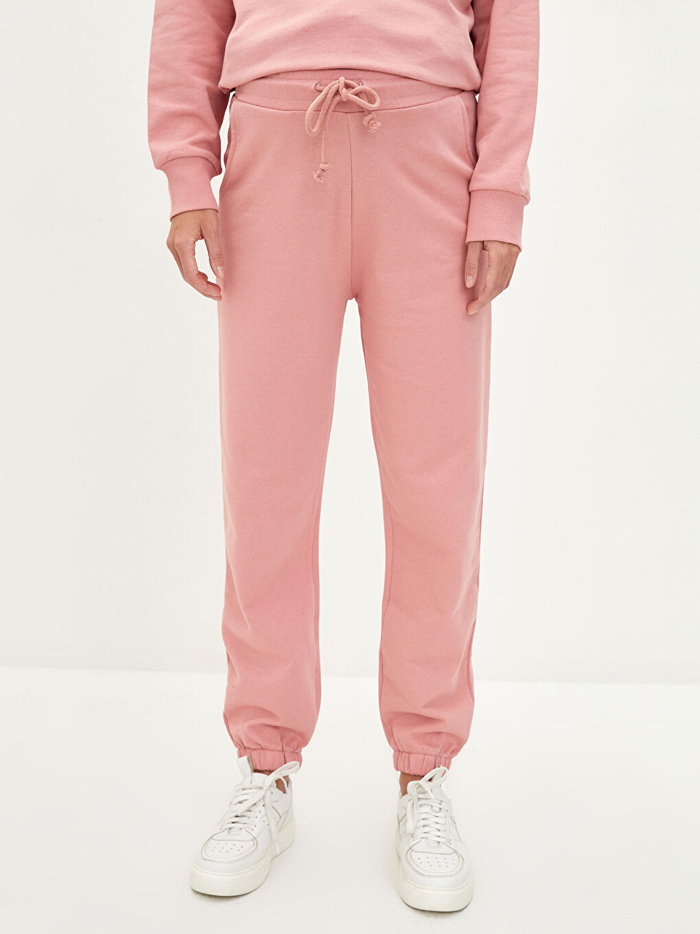 Jogginghose Für Schwangere Mit Elastischem Bund, Flachen Taschen Und Details-4