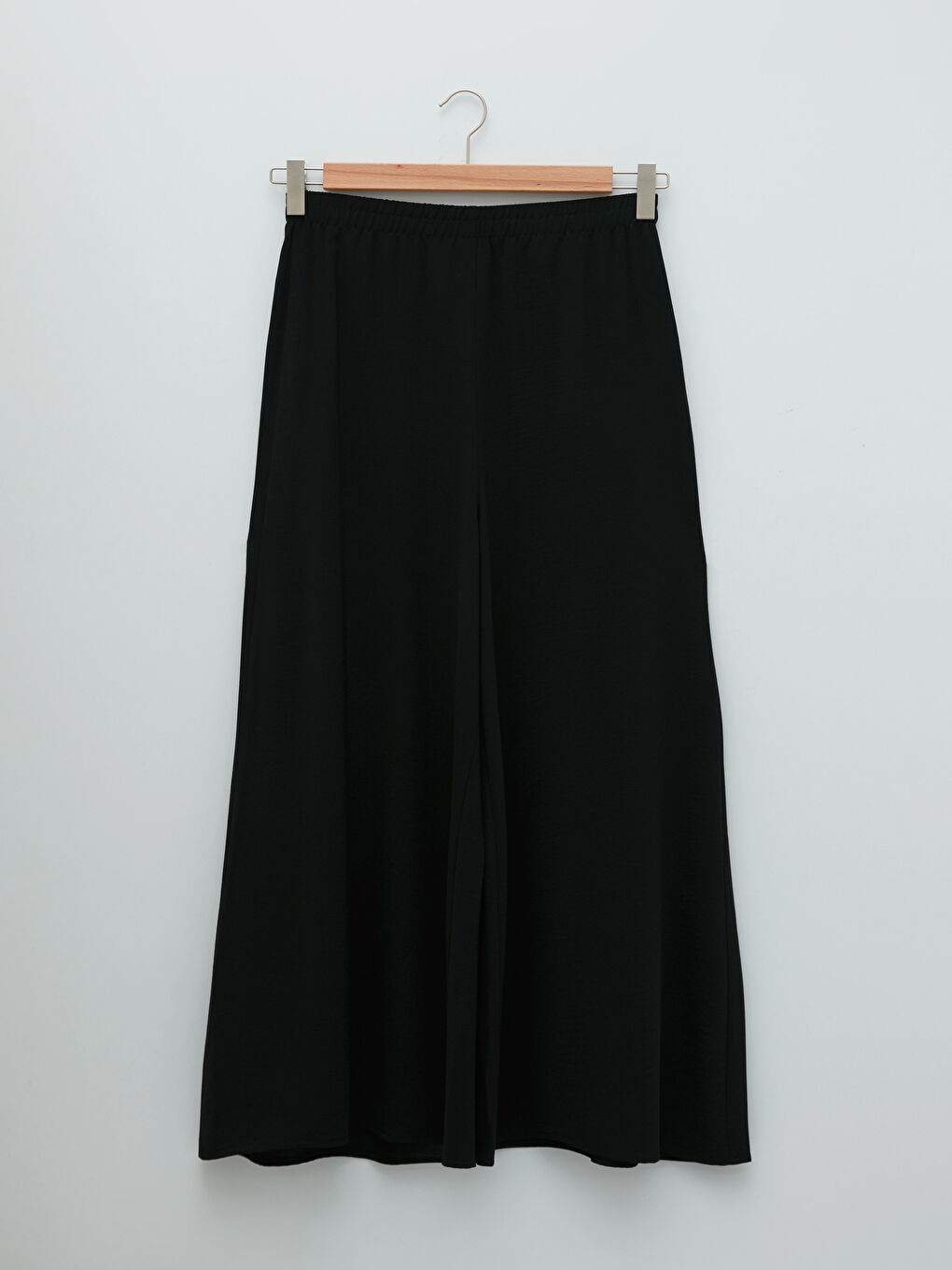 LCWAIKIKI Classic Elastic Waist Plain Wide Leg Women's Overlay Pants -W1KI24Z8-CVL