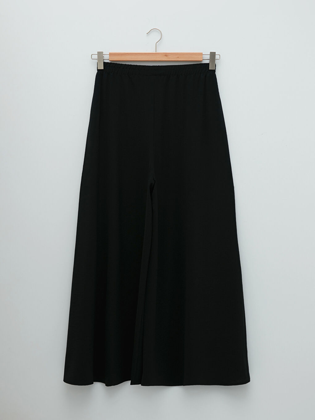 LCWAIKIKI Classic Elastic Waist Plain Wide Leg Women's Overlay Pants -W1KI24Z8-CVL