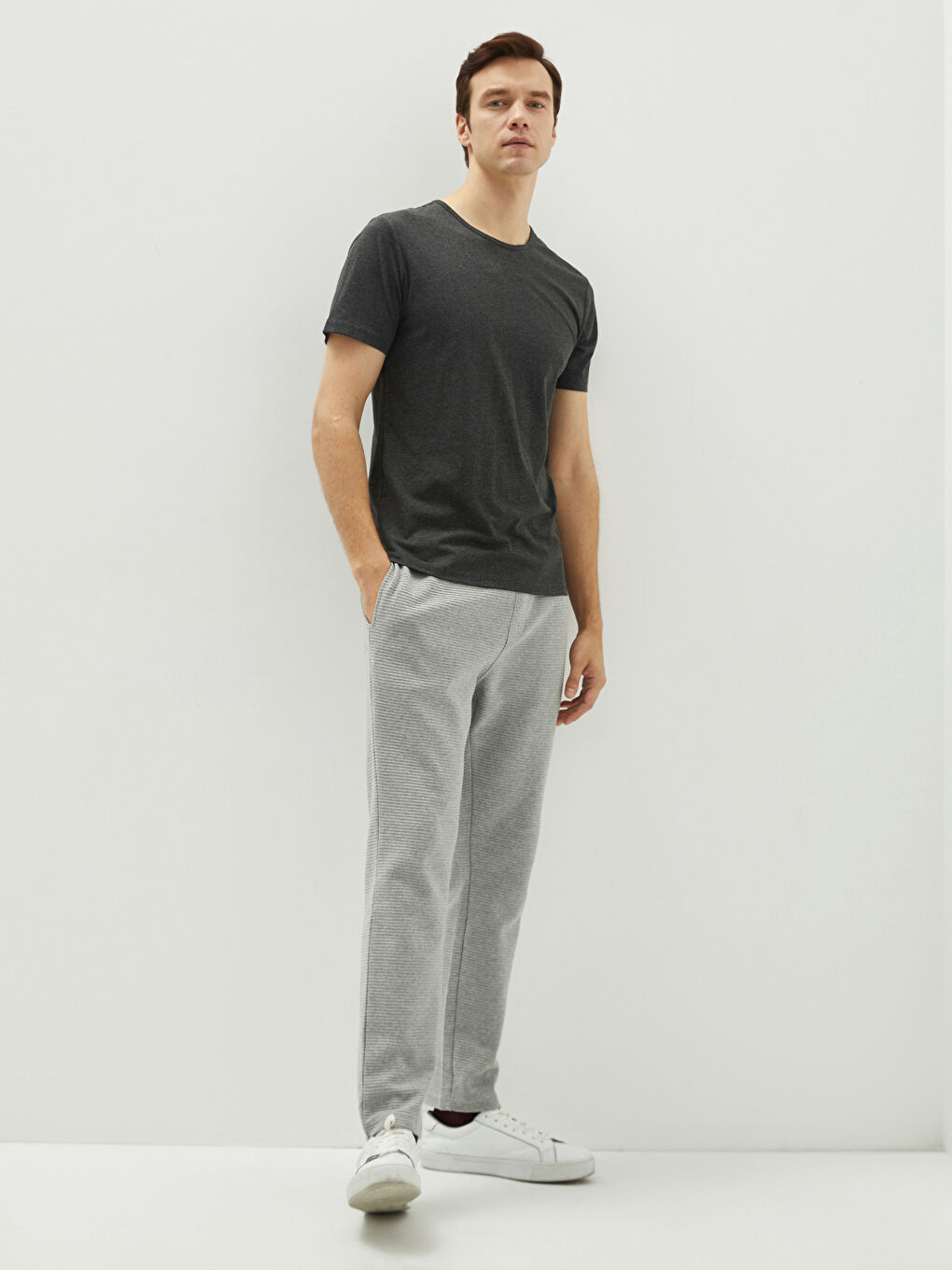 Crew Neck Jersey Men's T-Shirt-2
