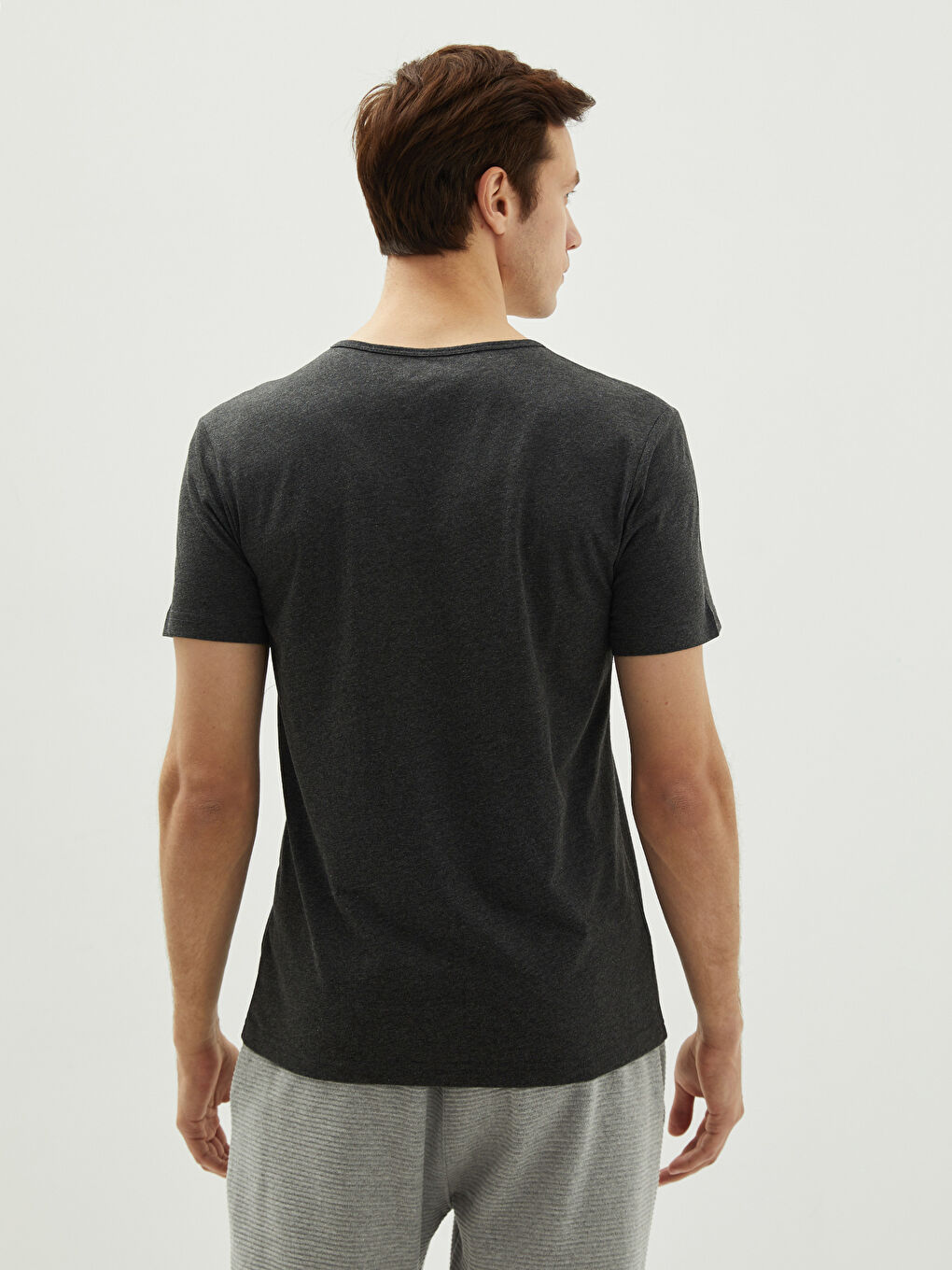 Crew Neck Jersey Men's T-Shirt-4