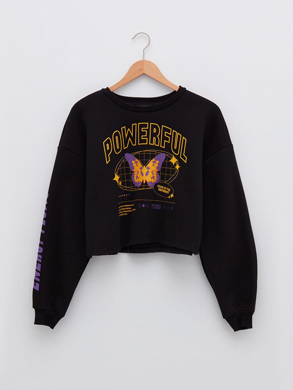 XSIDE Crew Neck Printed Women's Thick Sweatshirt -W1KI39Z8-CVL
