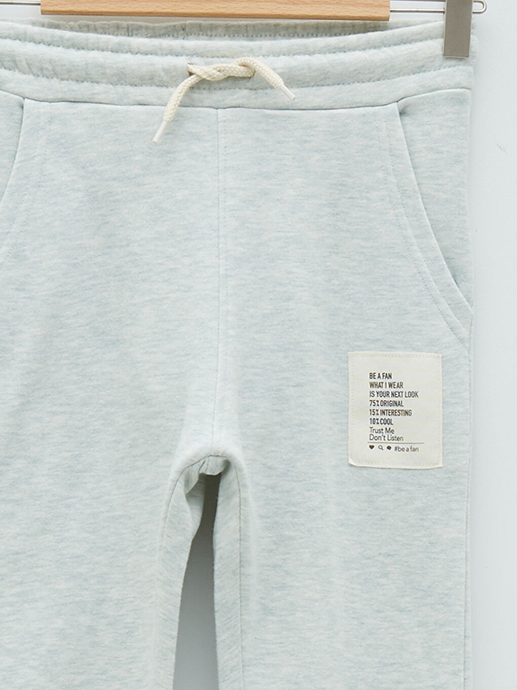 Yeşil Beli Lastikli Basic Erkek Çocuk Jogger Eşofman Altı-2