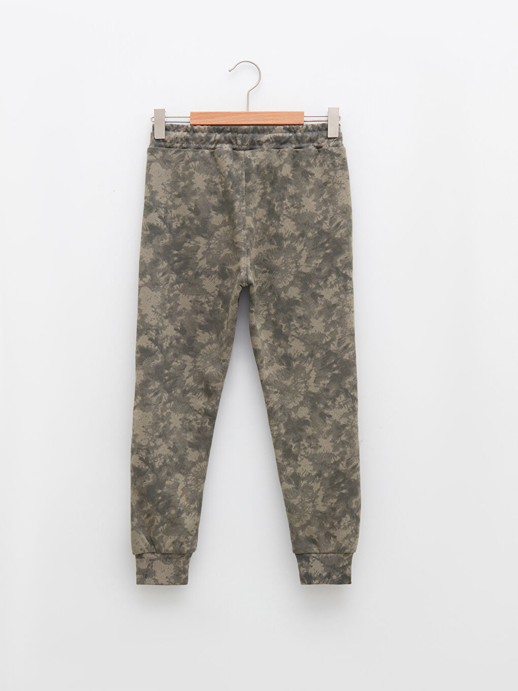 LCW Kids Tie-Dye Patterned Boy Jogger Sweatpants With Elastic Waist -W1KJ05Z4-LRR