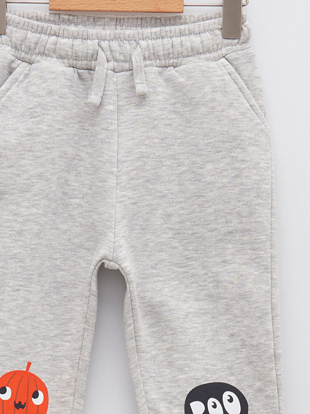 بنطلون رياضي مطبوع للأولاد الرضع بخصر مرن-2