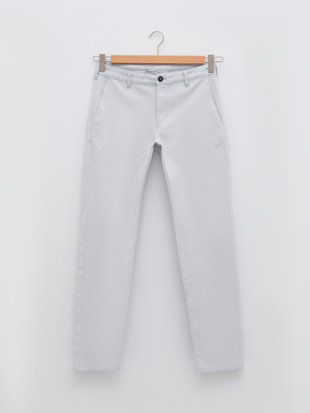 Gri Slim Fit Erkek Pantolon-5