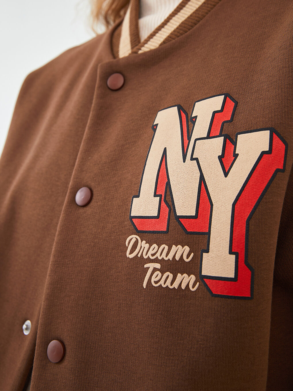 جاكت كلية كم طويل مطبوع للسيدات-3