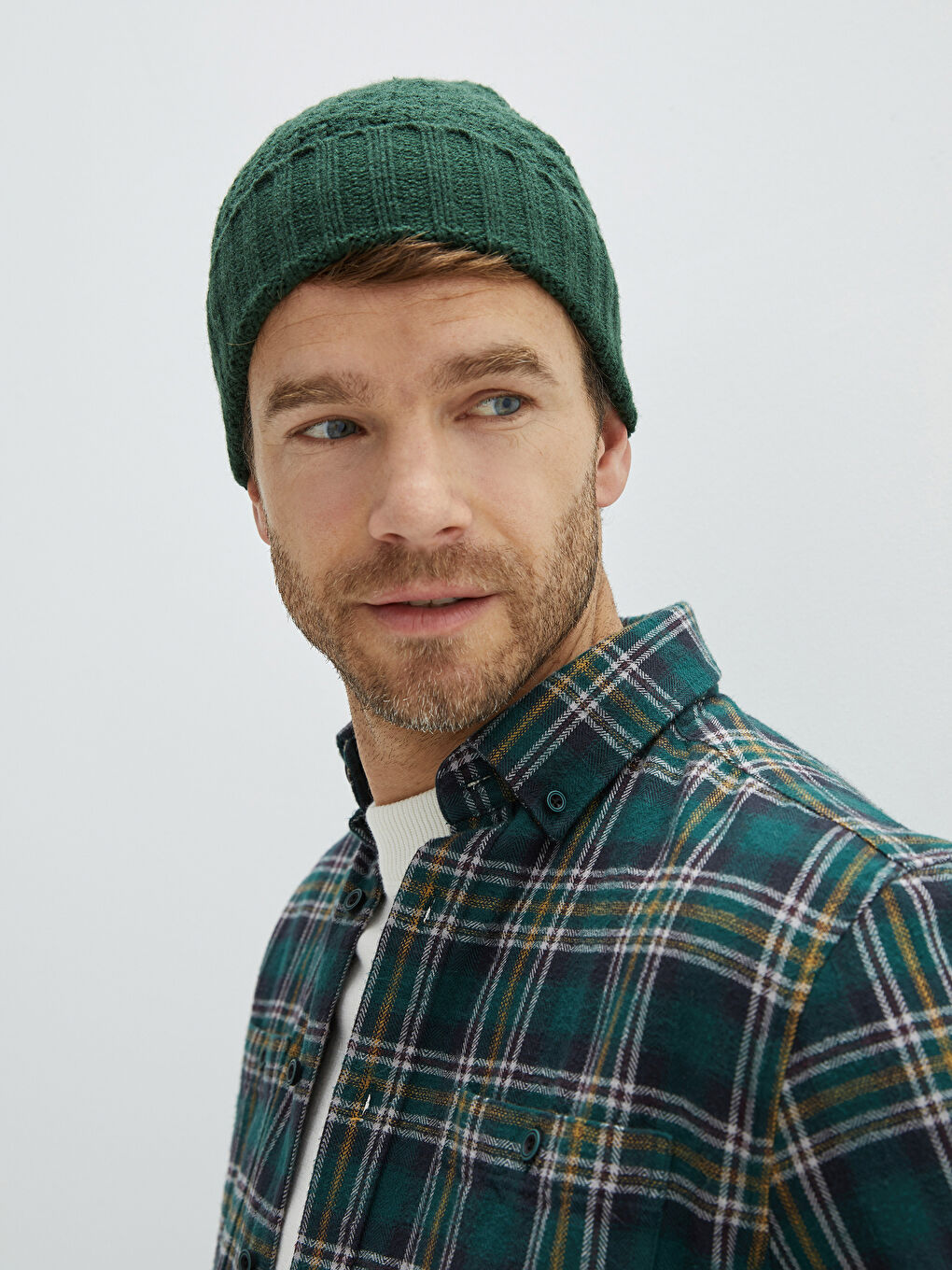 Трикотажный Мужской Берет