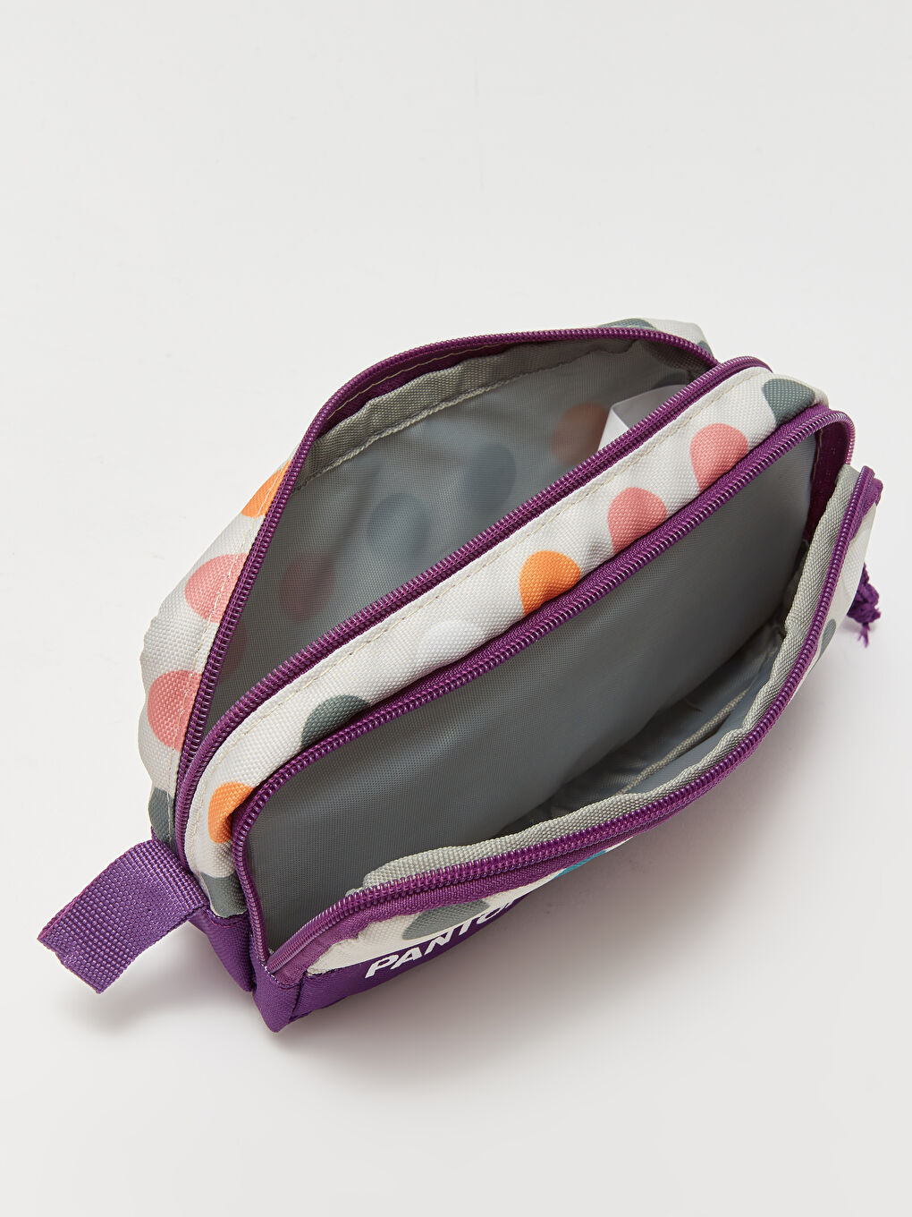 X XSIDE Renk Bloklu Fermuarlı Unisex Kalemlik-2