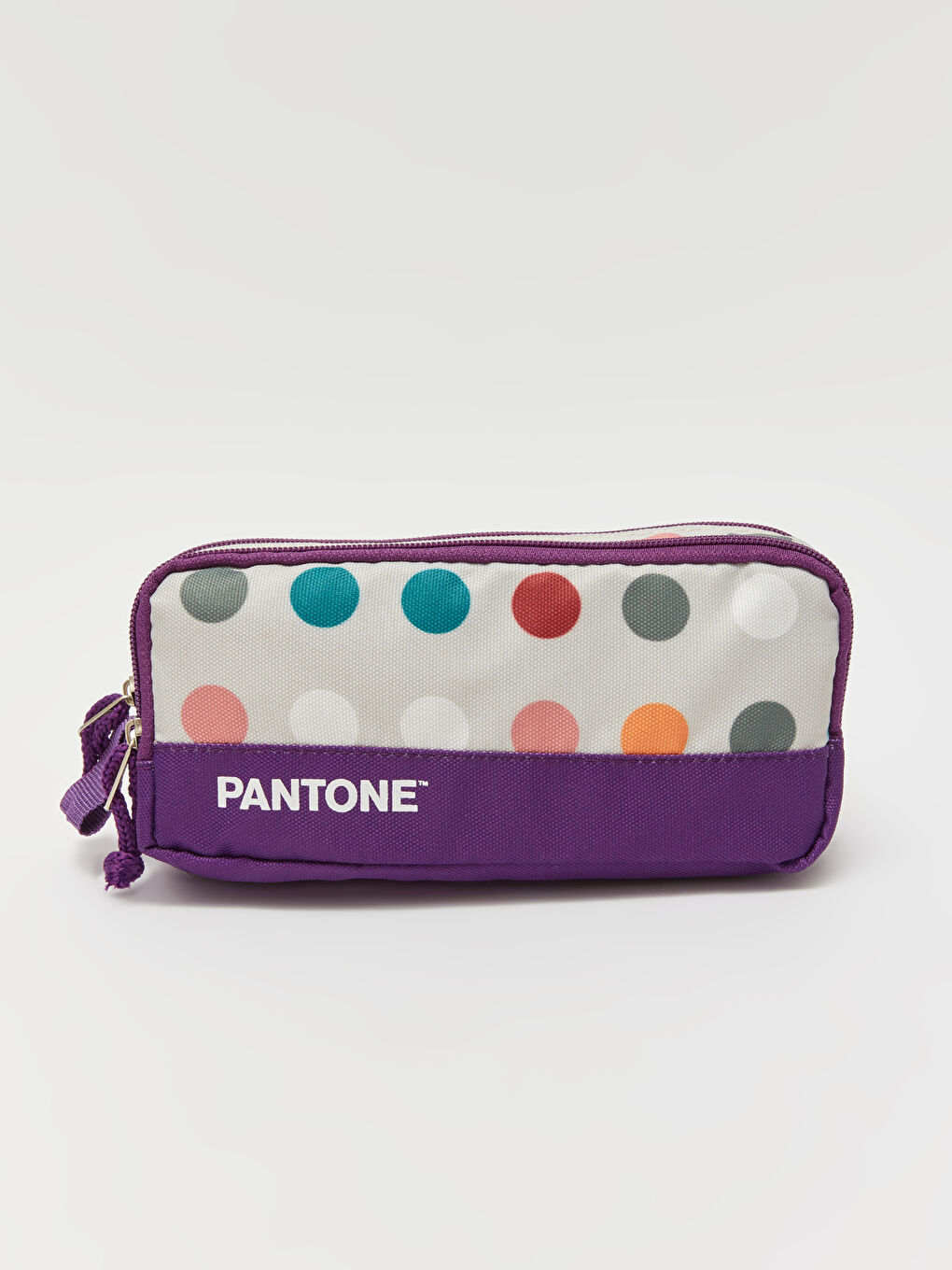 X XSIDE Renk Bloklu Fermuarlı Unisex Kalemlik-1