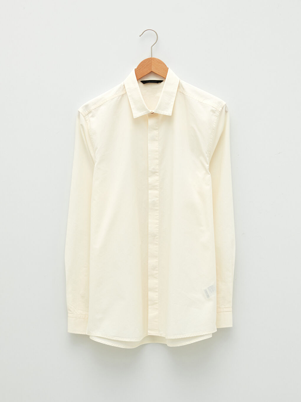 Beyaz Regular Fit Uzun Kollu Atatürk Temalı Erkek Gömlek-10