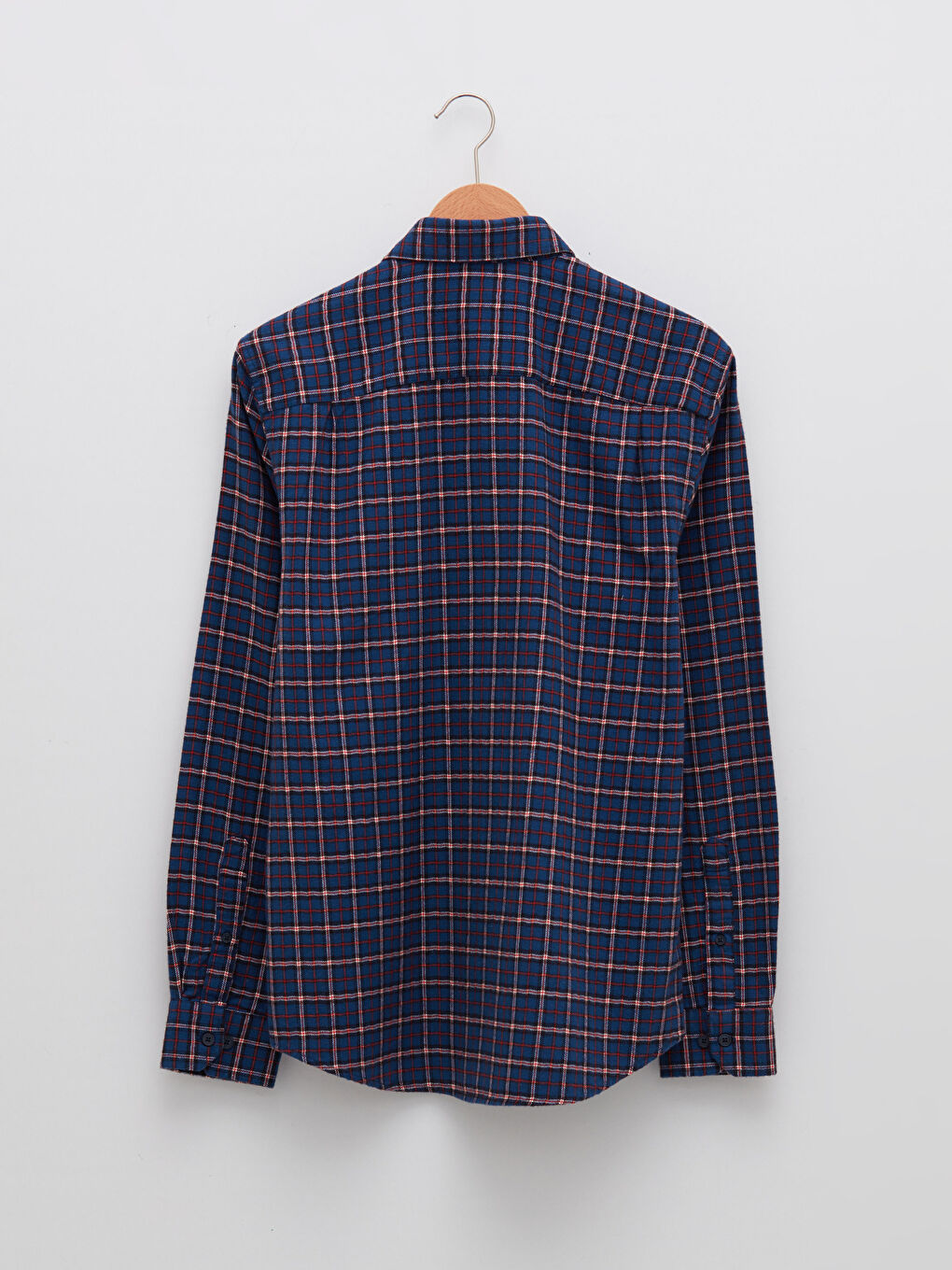 Mavi Regular Fit Uzun Kollu Ekose Erkek Gömlek-6