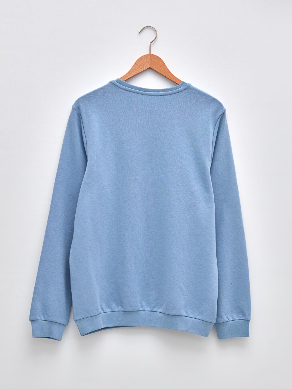 Crew Neck Long Sleeve Printed Men's Sweatshirt-5