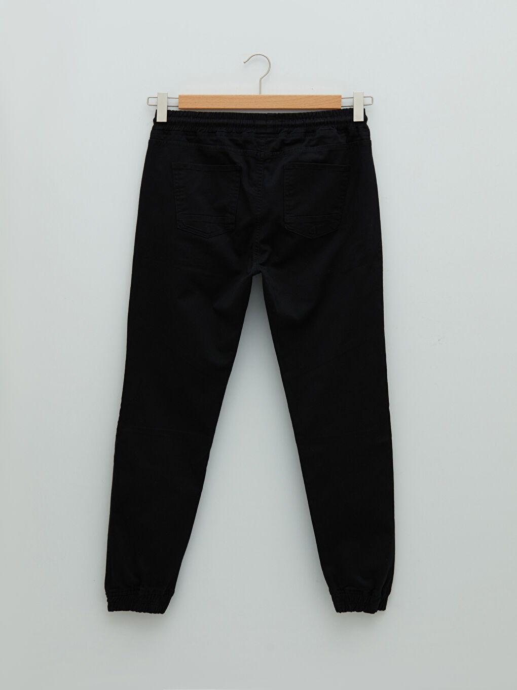 Slim Fit Twill Men's Jogger Trousers-6