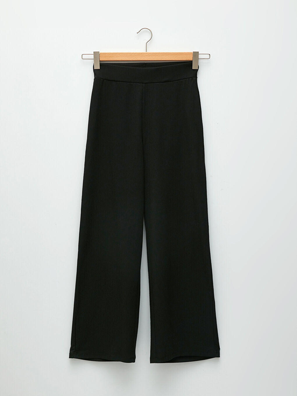 Women's Normal Waist Slim Fit Straight Trousers-4