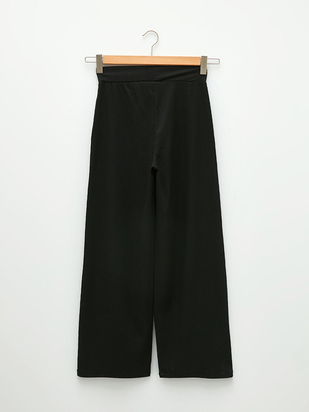 Women's Normal Waist Slim Fit Straight Trousers-5