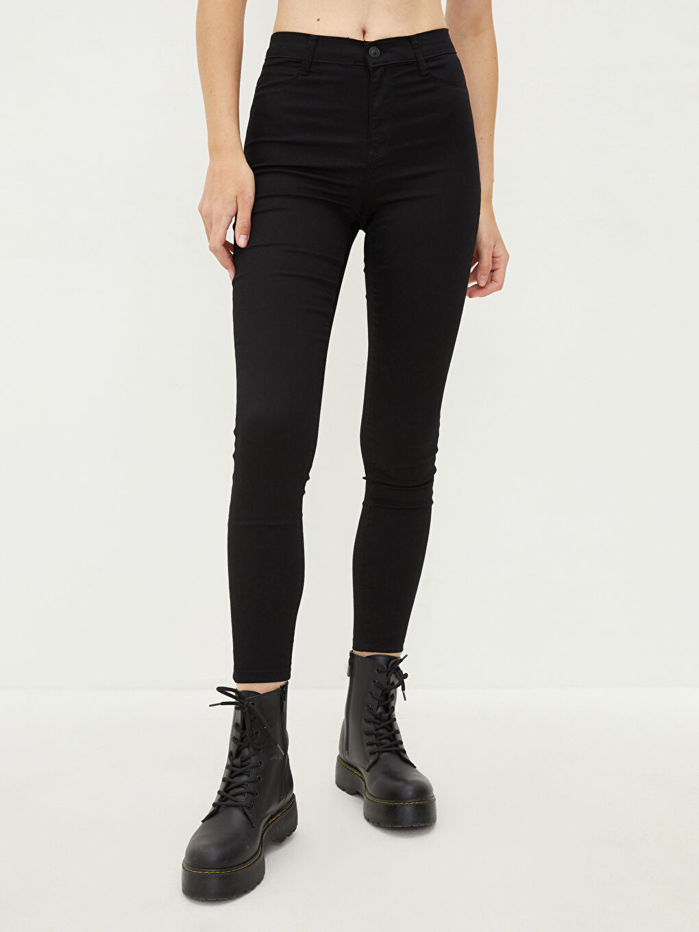High Waisted Jupiter Super Skinny Fit Women's Jeans-3