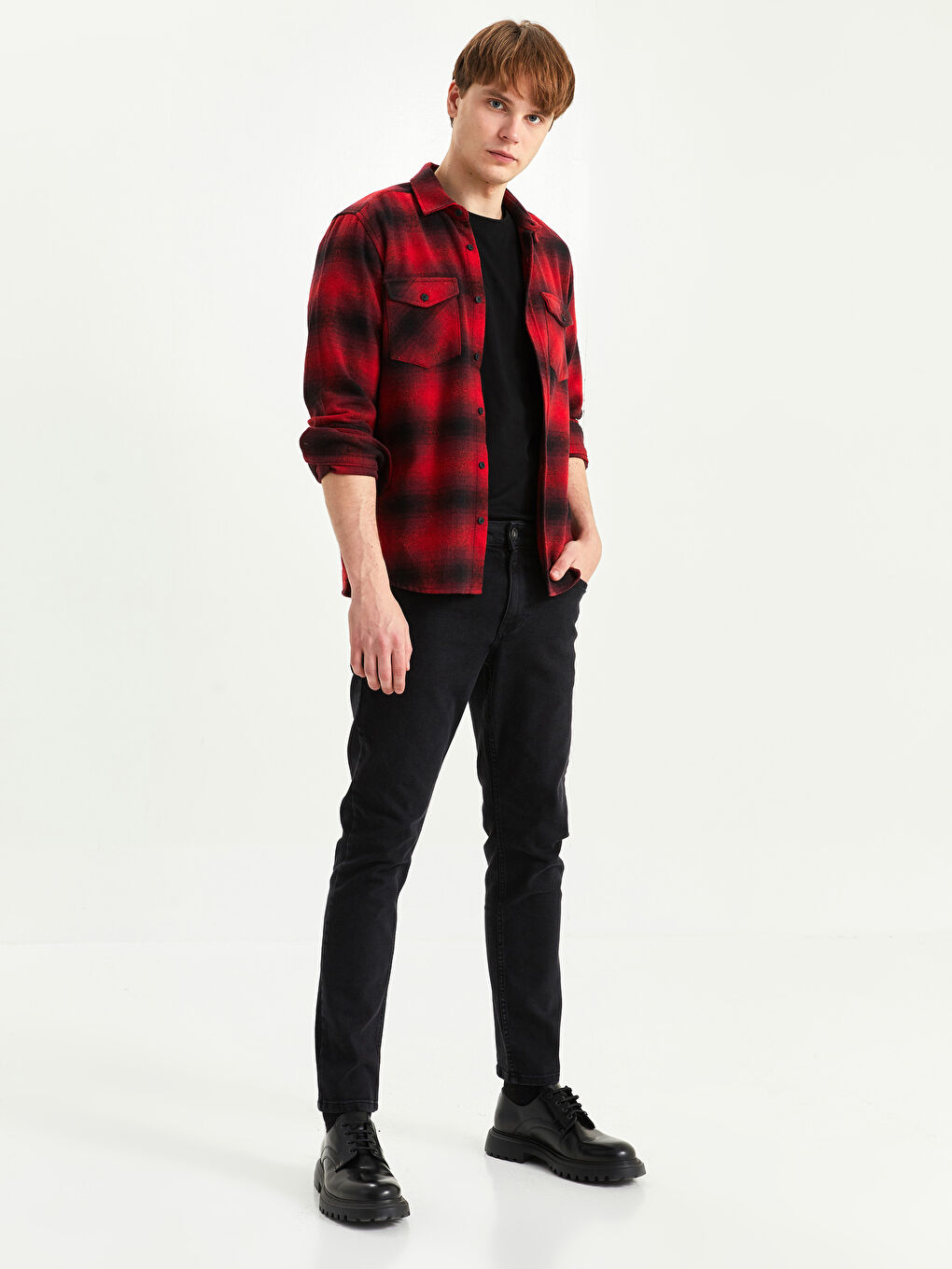 XSIDE Slim Fit Jeans Für Herren -W1KS49Z8-CVL