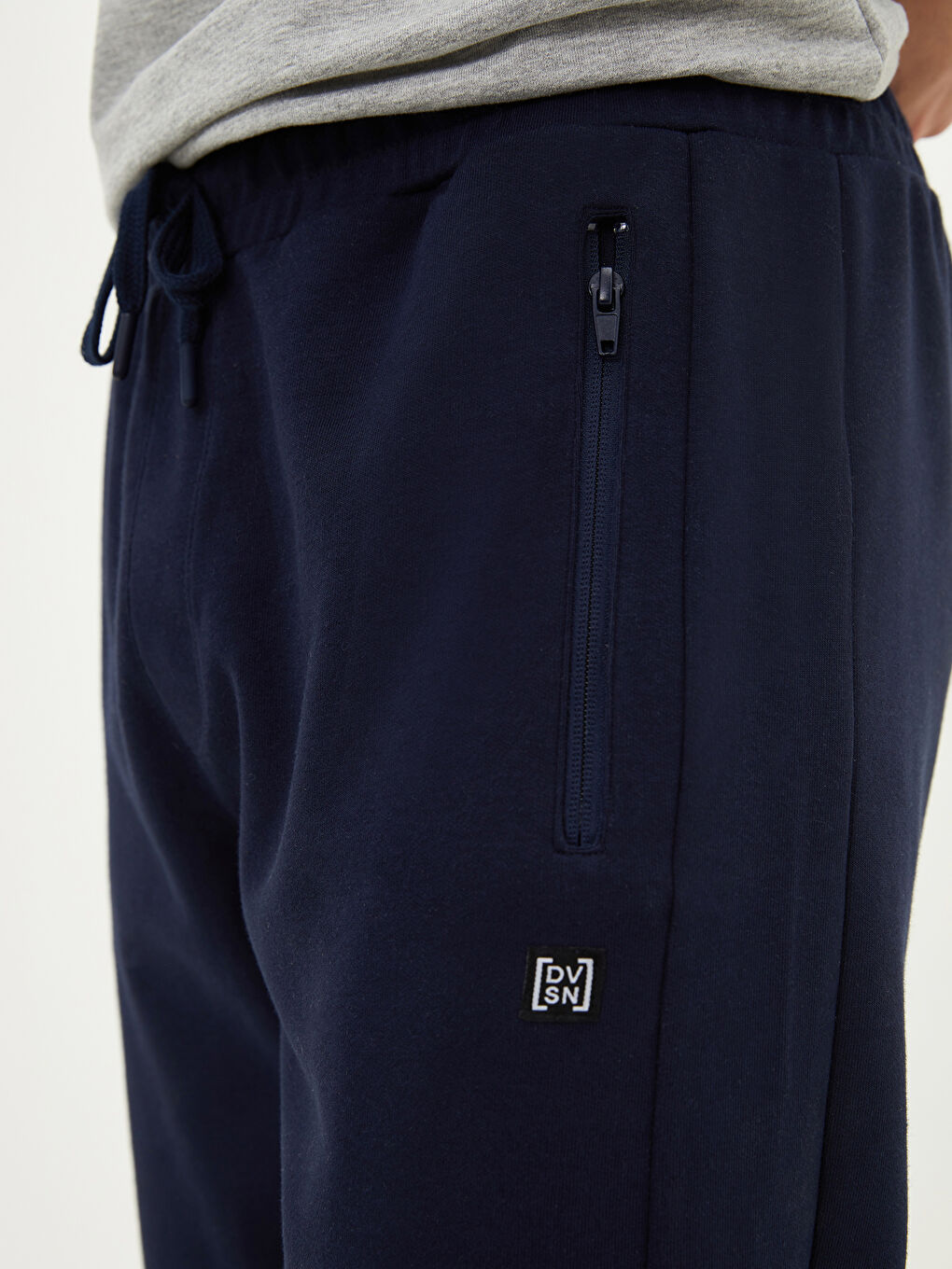 Lacivert Slim Fit Erkek Jogger Eşofman Altı-5