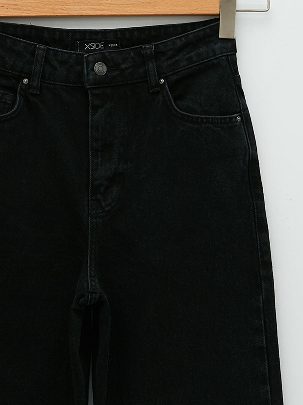 X-SIDE x Aleyna Kalaycıoğlu Women's Jeans - Wideleg Straight Pocket Detailed-8