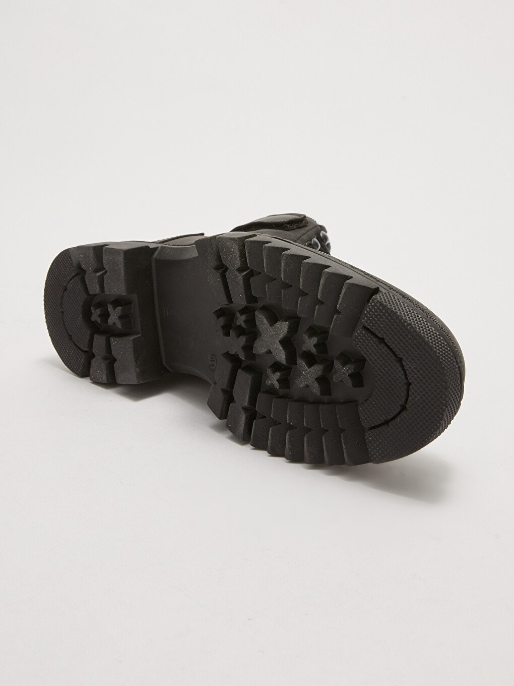 Botte À Lacets À Semelle Épaisse Pour Hommes-3