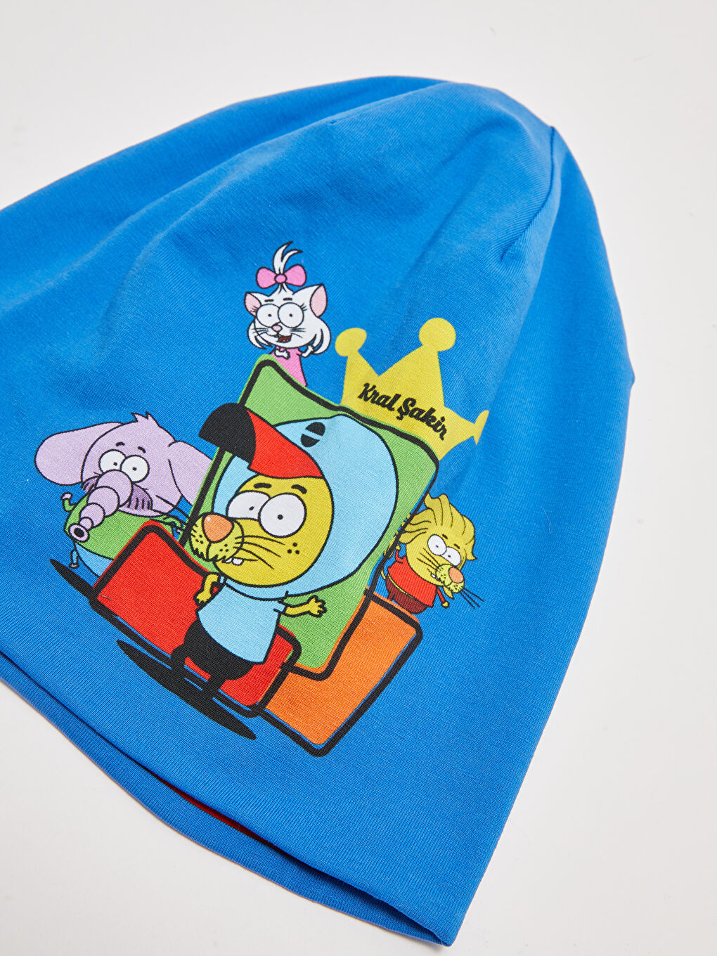 Mavi Erkek Çocuk Kral Şakir Lisanslı Bere-1