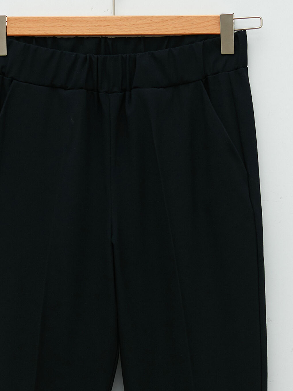 Elastic Waist Straight Pocket Detailed Women's Harem Trousers -W1KV22Z8-E1J