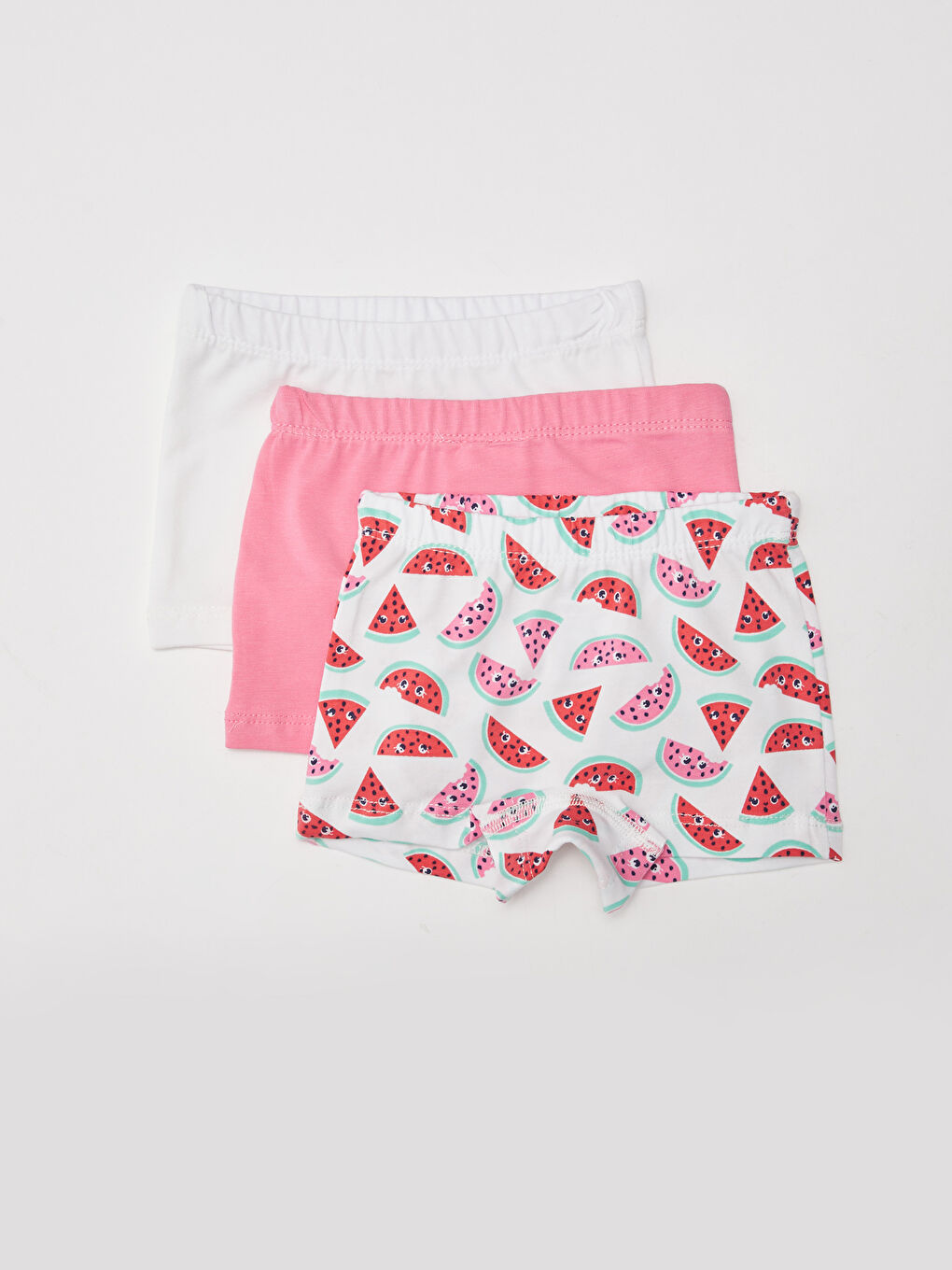 Boxers pour Bébés Filles, Taille Élastique, Lot de 3