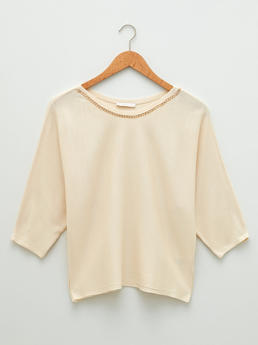 Žena EKRU Džemper -3