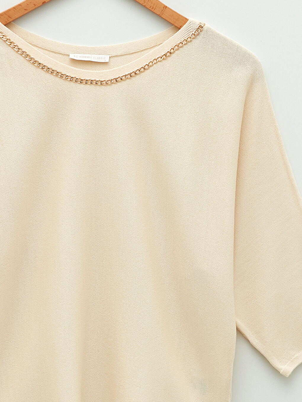 Žena EKRU Džemper -5