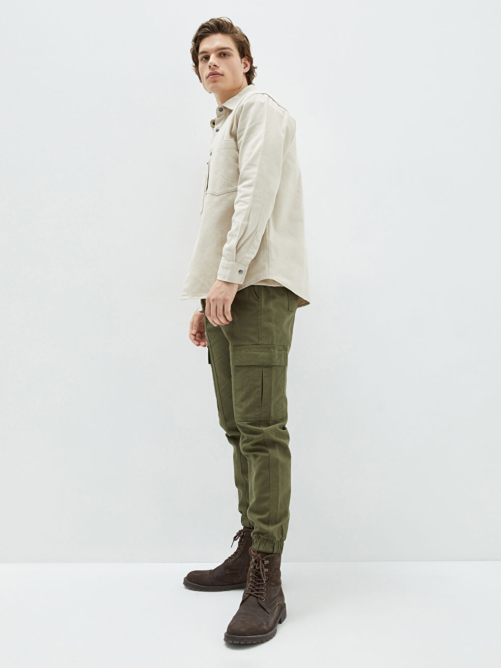 Standard Fit Men's Cargo Trousers